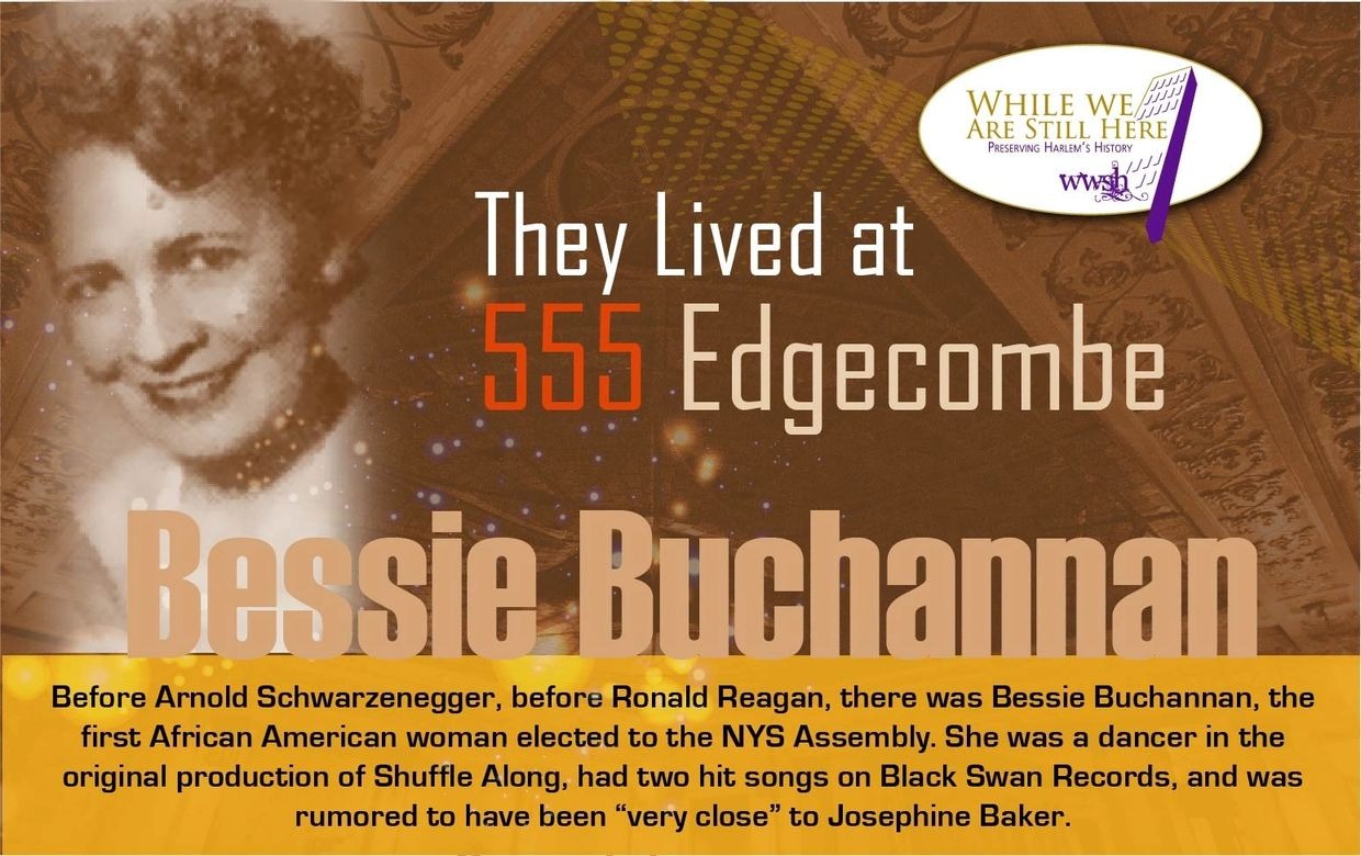 BESSIE BUCHANAN 555 Edgecombe