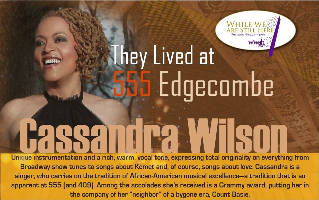 CASSANDRA WILSON 555 Edgecombe