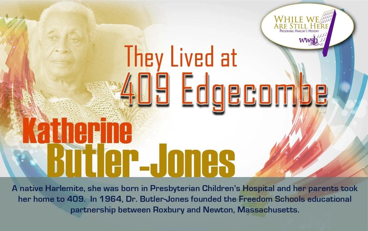 KATHERINE BUTLER-JONES 409 Edgecombe