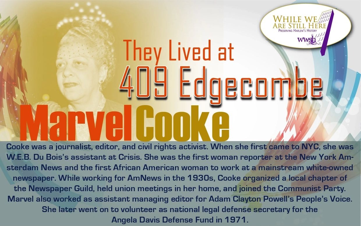 MARVEL COOKE 409 Edgecombe