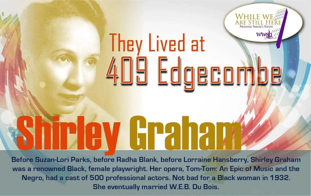 SHIRLEY GRAHAM DU BOIS 409 Edgecombe
